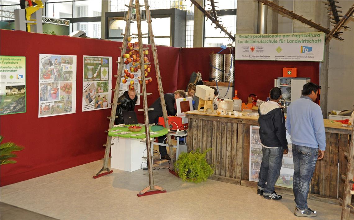 Scuola agraria di Laives alla Fiera Agrialp - La Voce di Bolzano